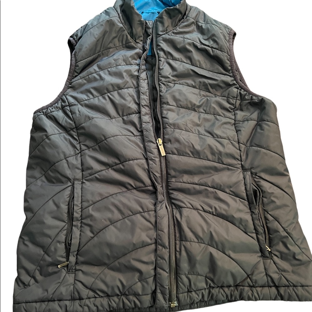 Women’s Lands End Puffer Vest- Size M - Picture 4 of 7